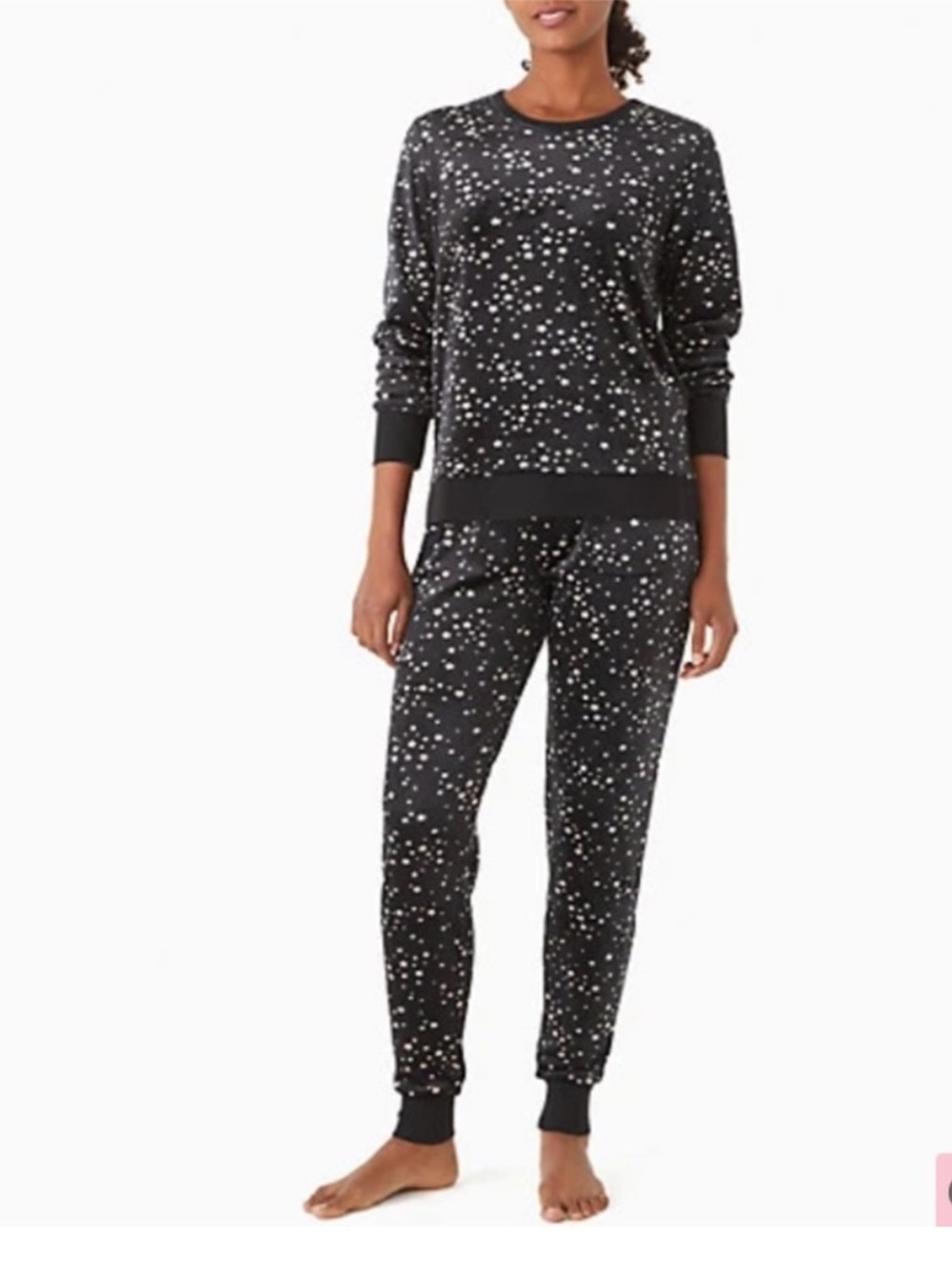 Kate Spade long sleeve jogger pajama set women’s size s